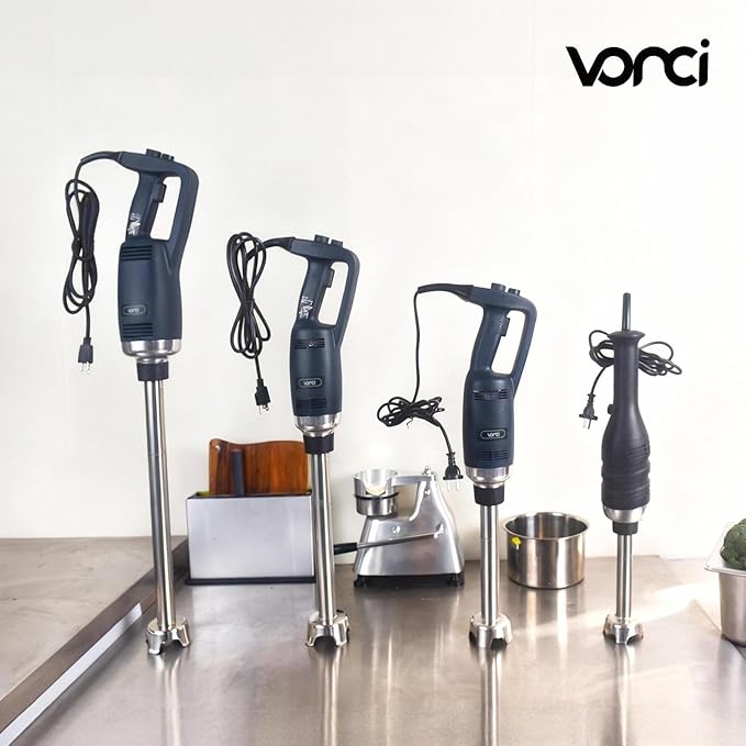 VONCI 22inch Commercial Immersion Blender Detachable Shaft, 500W & 750W Compatible, Stainless Steel Removable Shaft.