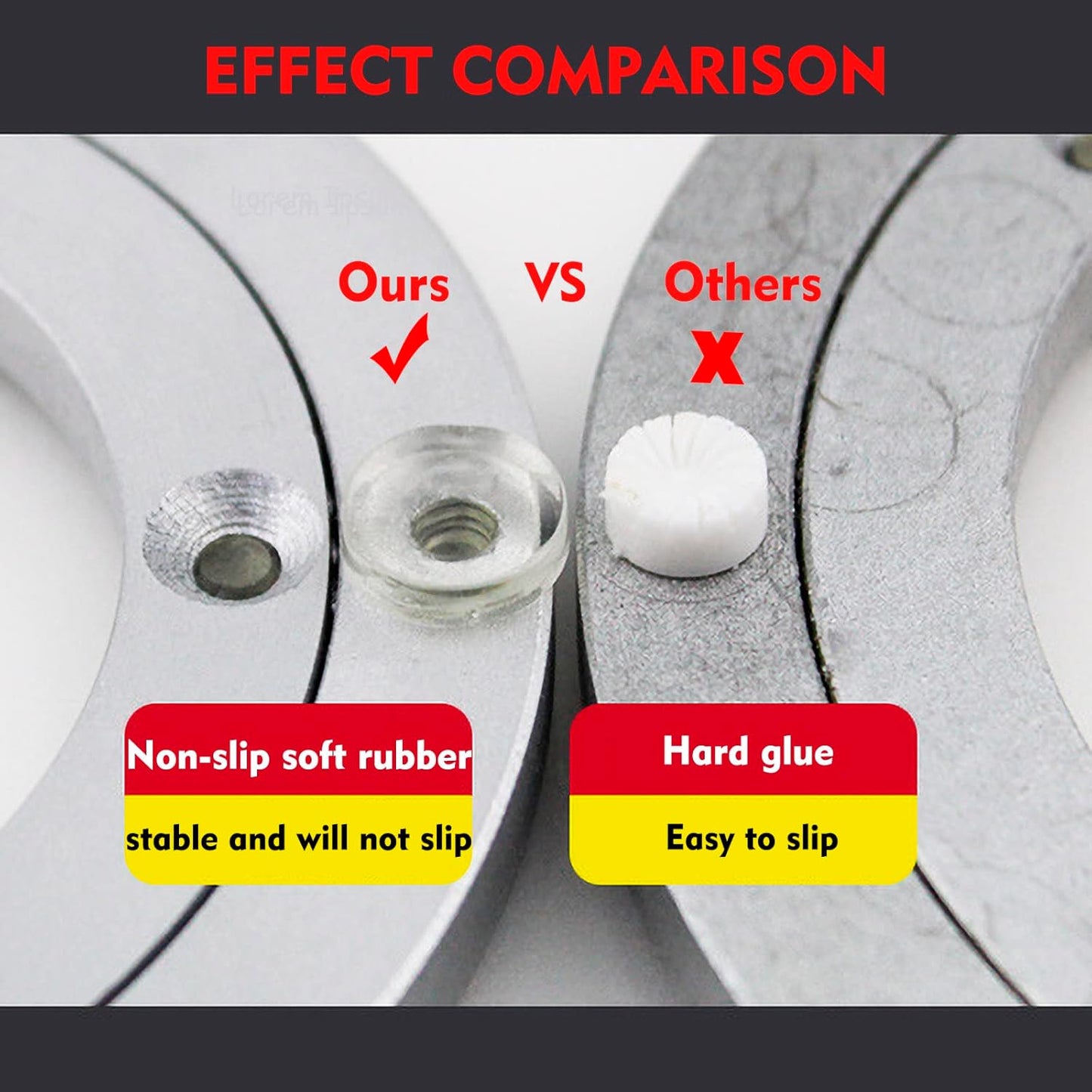 Aluminium Alloy Turntable Bearing, Heavy Duty Swivel Turntable Lazy Susan Rotating Bearing Turntable Round Dining Table Smooth Swivel Plate Hardware (250mm - 10inch)