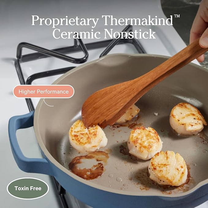 Our Place Always Pan Duo - Stndard & Mini Always Pan 2.0 Bundle | Multi-Functional Cookware Set Replaces 20 Pieces | Spice