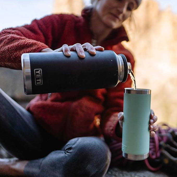 YETI Rambler 46 oz Bottle, Vacuum Insulated, Leakproof, Stainless Steel with Chug Cap