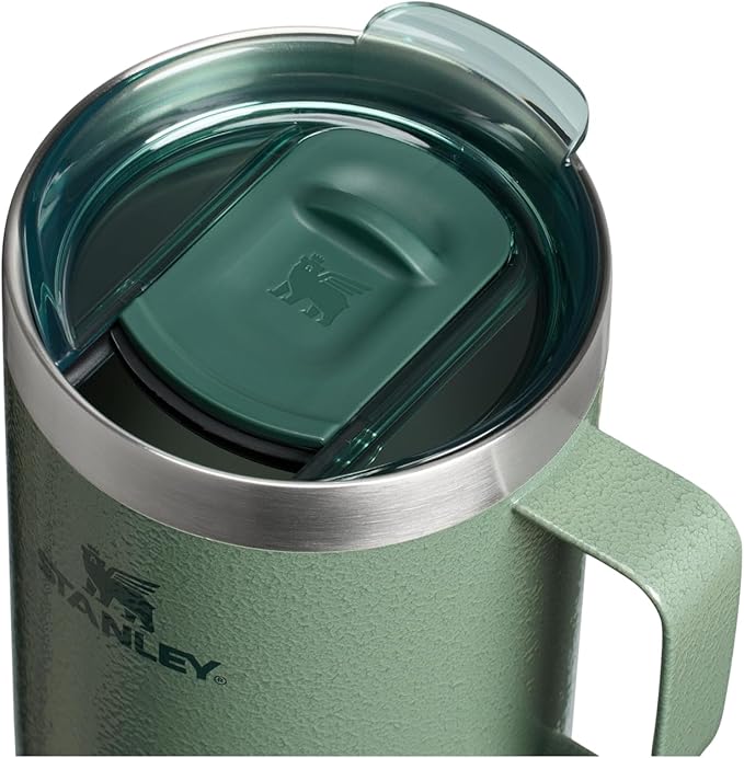 STANLEY Everyday Camp Mug | Drink Through Lid | Cup for Coffee, Tea and Drinks | Insulated Stainless Steel Coffee Mug | BPA-Free