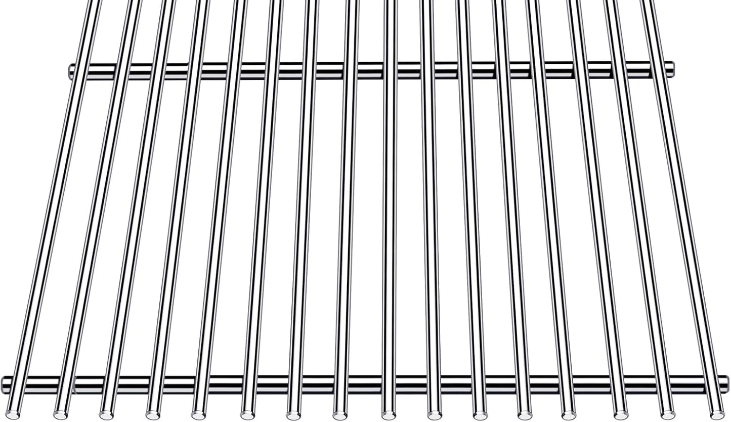 Grill Grates Flavorizer Bars Grill Parts for Weber Spirit 2 Spirit II E-310, E-320, S-310, S-320, 7636 7638 7639 GS4 Spirit 300 Series, 17” Porcelain Steel BBQ Grid Replacement Accessories