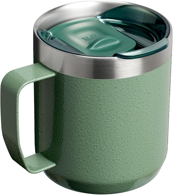 STANLEY Everyday Camp Mug | Drink Through Lid | Cup for Coffee, Tea and Drinks | Insulated Stainless Steel Coffee Mug | BPA-Free