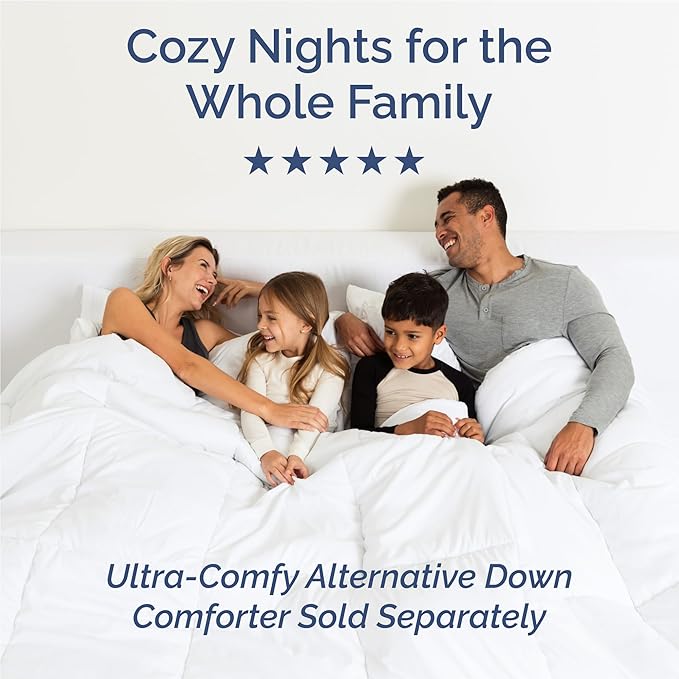 Twin XL Size 3 Piece Sheet Set - Comfy Breathable & Cooling Bed Sheets Set - Hotel Luxury Bedding for Women, Men, Kids, Teens, Boys & Girls - Deep Pockets and Wrinkle Free - Oeko-Tex - Blue Stripes 2