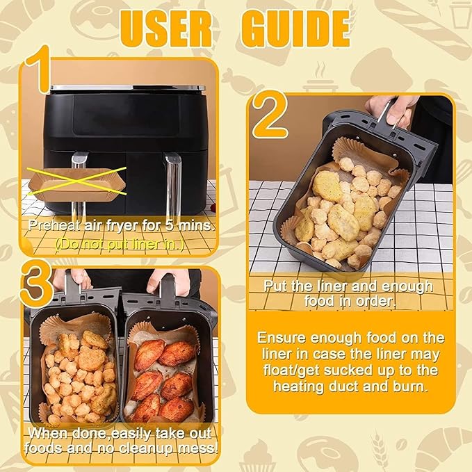 Bread Pan Liners, Loaf Pan Liners for Baking Bread 9x5, 100pcs/200pcs Bread Pan Liners for Baking(100)