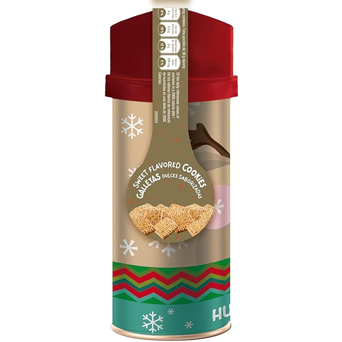 Dux Holiday Christmas Friends Cookies, 3-Pack Variety Tin Set (Reindeer & Santa, Designs May Vary), 5.64 oz