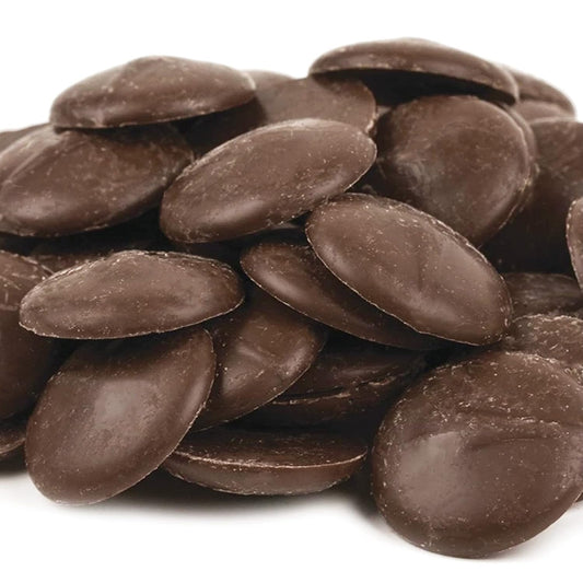 KIDU Chocolate Fountain Chocolate Melts, Melting For Cake Pops, Melting Wafers, Candy Melts Chips For Baking 3 Pound Resealable Bag (Dark New)