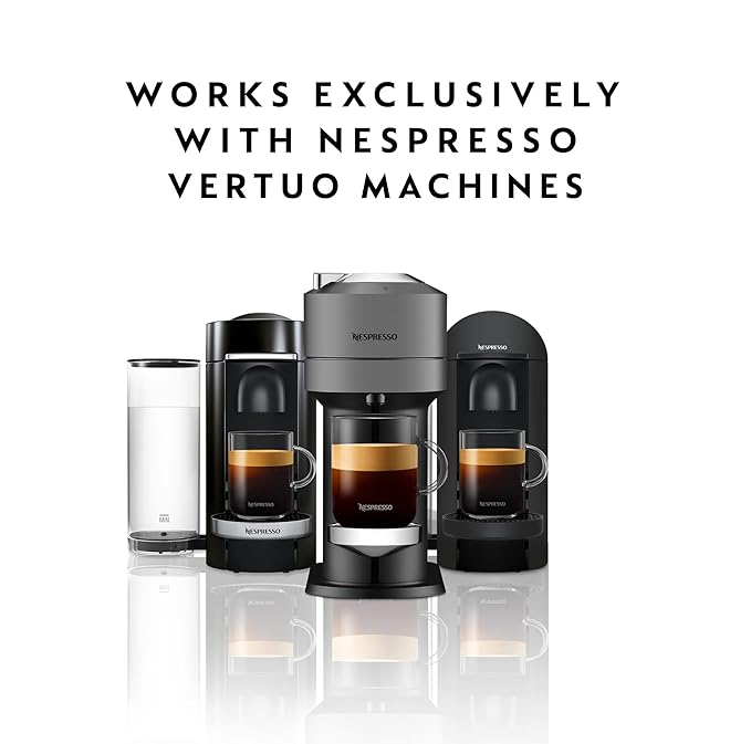 Nespresso Capsules Vertuo, Melozio Decaffeinato, Medium Roast Espresso, 30-Count Coffee Pods, Brews 7.8 oz.