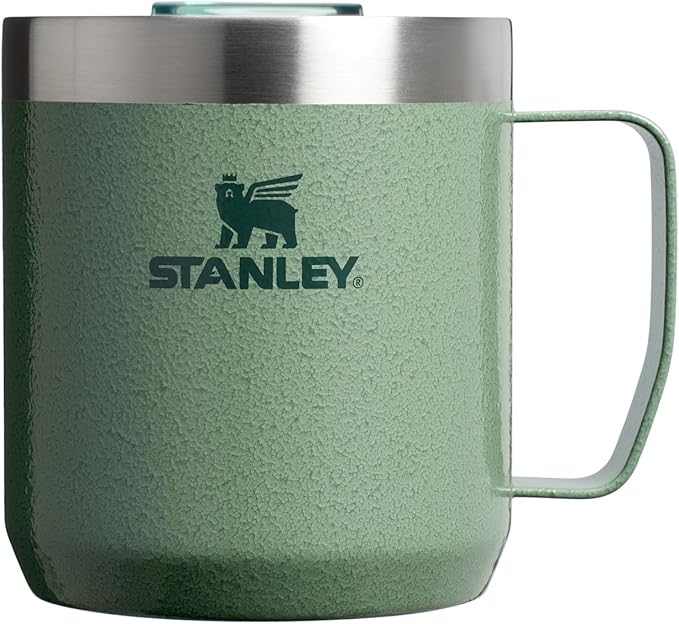 STANLEY Everyday Camp Mug | Drink Through Lid | Cup for Coffee, Tea and Drinks | Insulated Stainless Steel Coffee Mug | BPA-Free