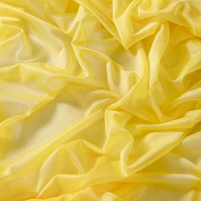 Socomi Yellow Gauze Table Runner Chiffon Like Wedding Table Runner 10FT 120 inches Long Boho Rustic for Bridal Shower Decorations Baby Shower