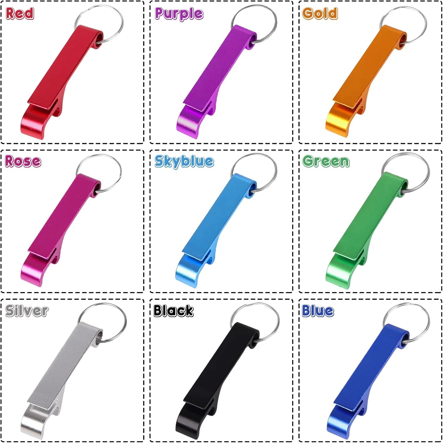 30PCS Personalized Bottle Opener Keychain Bulk Custom Beer Bottle Opener with Logo Text Engraved Wedding Bottle Opener Favors Customized Gifts for Guests Baby Shower Birthday Party-Pink