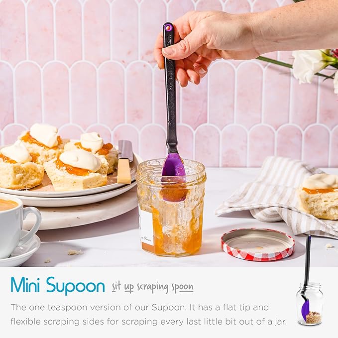 Dreamfarm Ultimate Set of The Best Silicone & Nylon Non-Stick-Safe Kitchen Cooking Utensils Set with Chopula, Supoons, Clongs Lite, Sharple, & Lestrain - Party Mix
