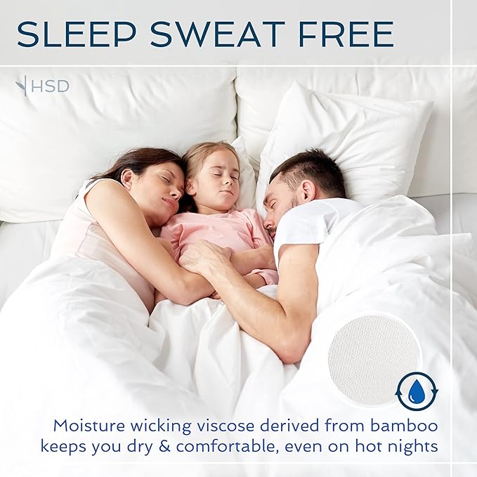 Hotel Sheets Direct 4 Piece Bed Sheet Set California King Size, 100% Viscose Derived from Bamboo Sheets Set with 2 Pillowcases, Cooling & Breathable Luxury Bedding, Moisture-Wicking & Silky Soft, Gray