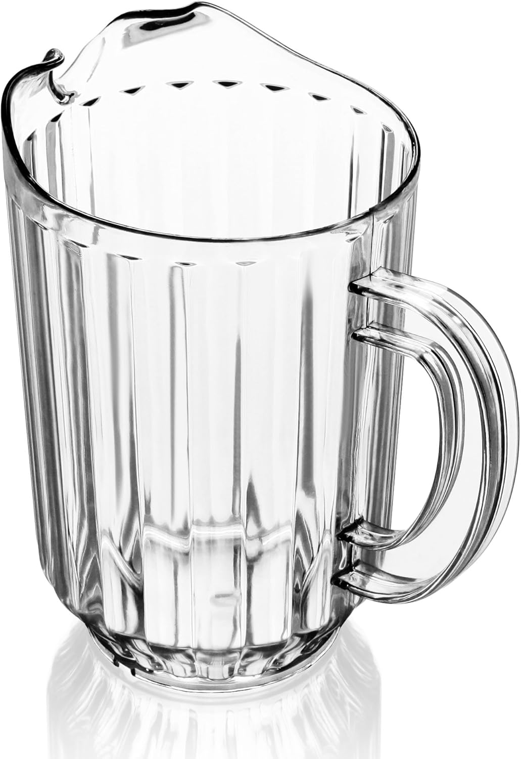 New Star Foodservice Resturant-Grade Polycarbonate Plastic Water Pitcher (Water Pitcher (Clear), 60 oz (Set of 12))