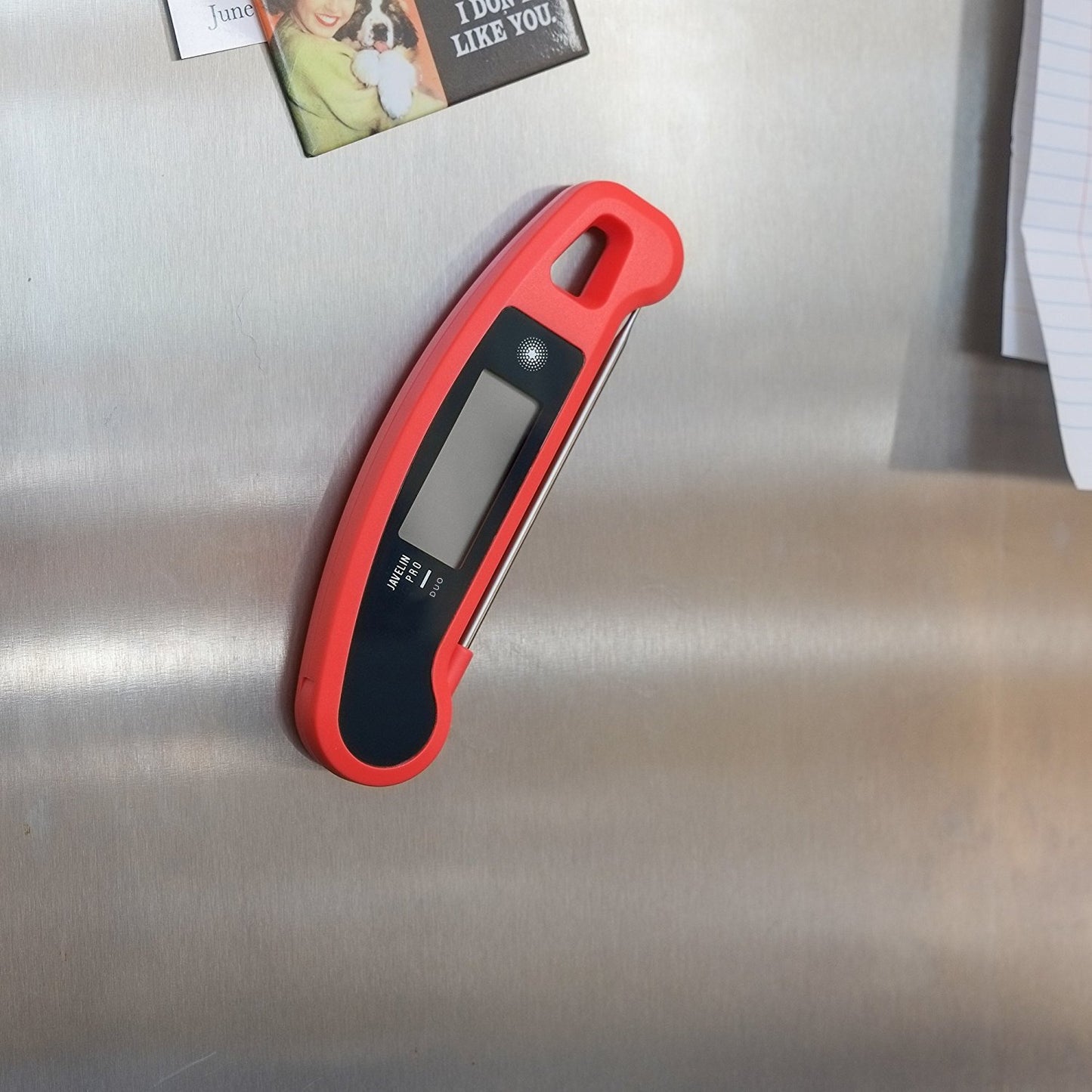 Lavatools Javelin® PRO Duo Ultra-Fast 2-Second Professional Digital Instant Read Meat Thermometer for Grill and Cooking, Auto-Rotating Backlit Display, IP65 Water Resistant, NSF Certified – Sambal