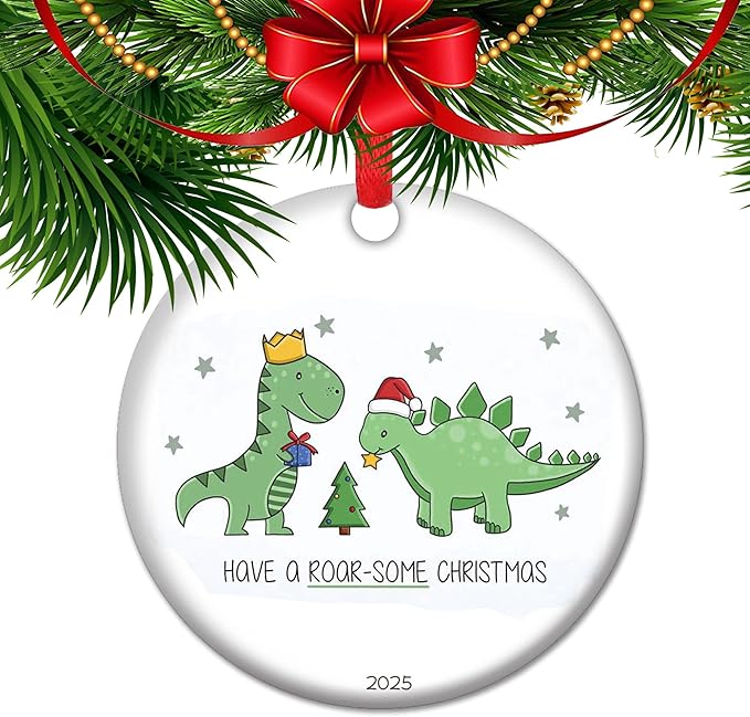 Merry Christmas Ornaments - 2025 Christmas Keepsake, Xmas Tree Decoration, Funny Ornaments Gift for Couple