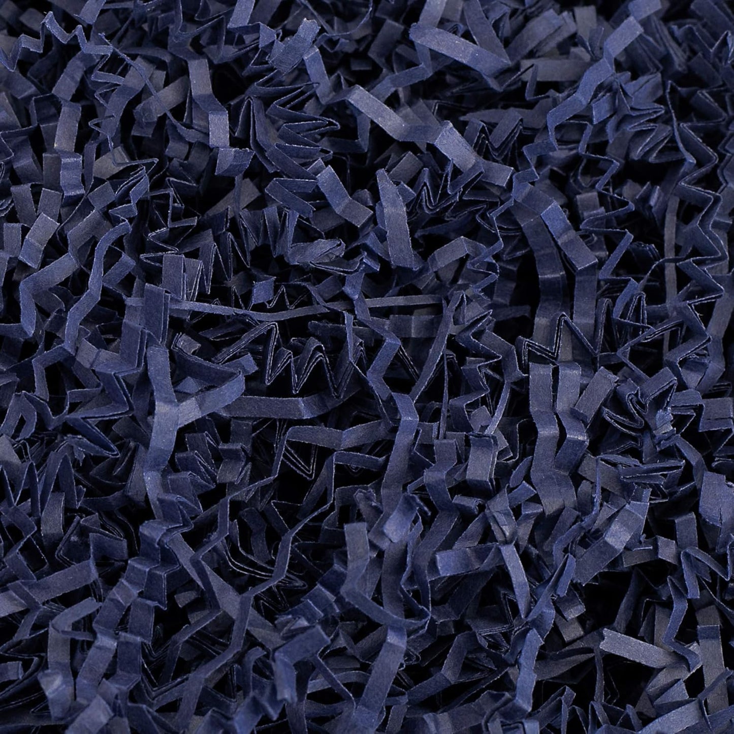 MagicWater Crinkle Cut Paper for Gift Baskets - 2LB - Navy Blue - Perfect for Shredded Paper Filler, Basket Filler, Gift Boxes, Bridesmaid Gifts, Halloween Stuffers & More – Ideal for All Occasions