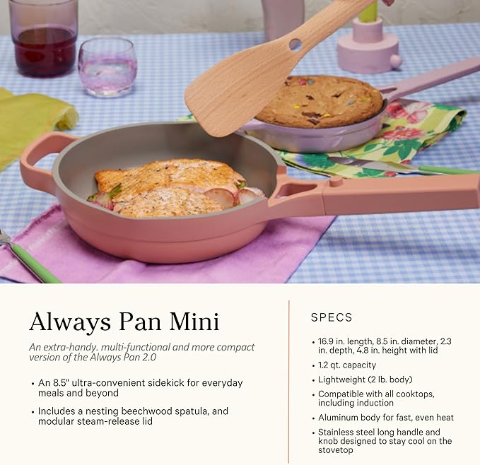 Our Place Cookware Set - Complete 13-Piece Set Including Always Pan 2.0, Mini Always Pan, Perfect Pot, and Mini Perfect Pot | Multifunctional, Toxin-Free Nonstick | Replaces 36 Pieces | Spice
