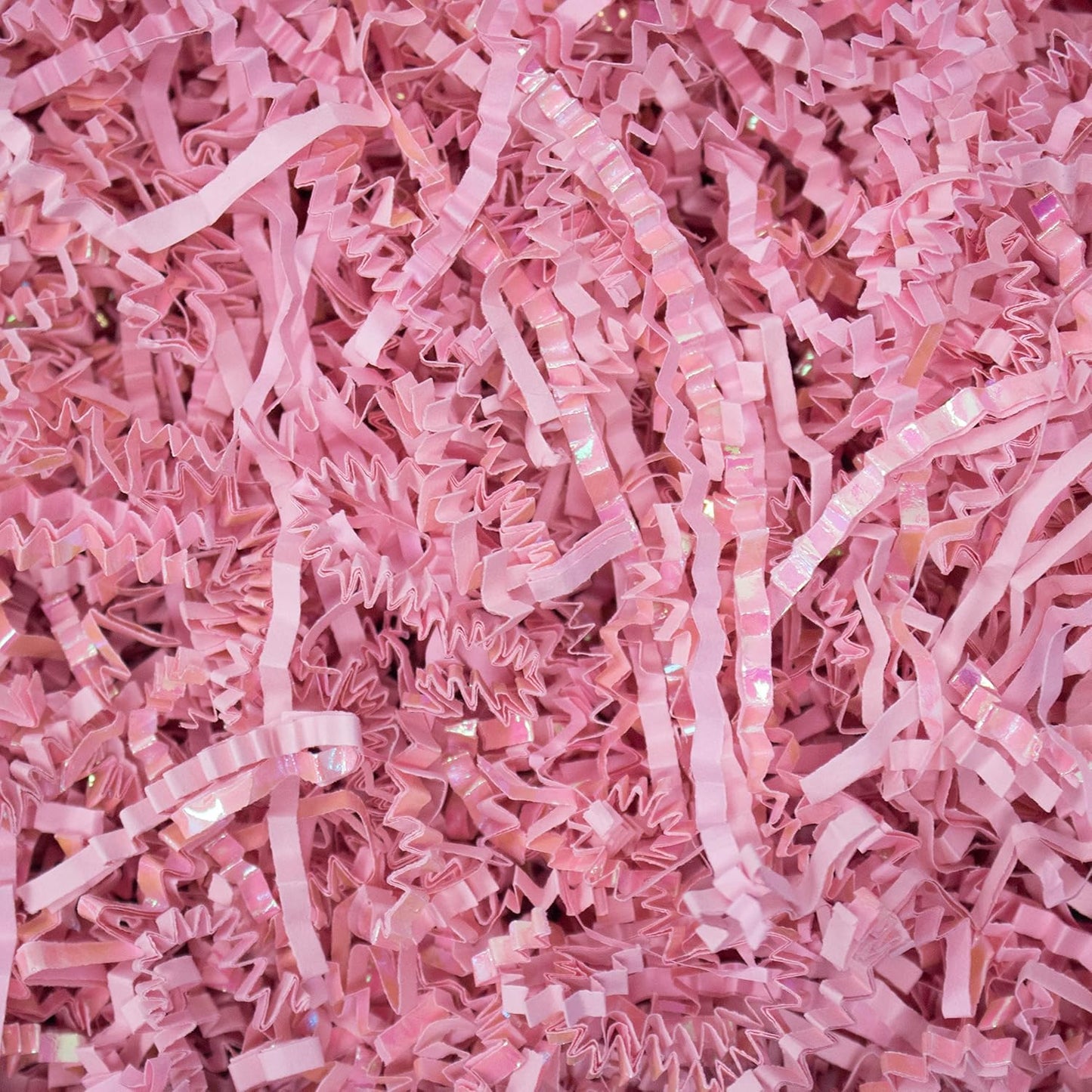 MagicWater Crinkle Cut Paper for Gift Baskets - 2LB - Diamond Light - Perfect for Shredded Paper Filler, Basket Filler, Gift Boxes, Bridesmaid Gifts, Halloween Stuffers & More – For All Occasions