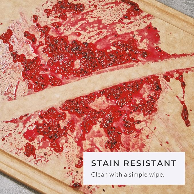 Elihome Classic Series 3-in-1 Cutting Board Set for Kitchen, Natural Wood Fiber Composite, Dishwasher Safe, Eco-Friendly, Juice Grooves with Easy Grip Handles,Non Porous, BPA Free, Made in USA