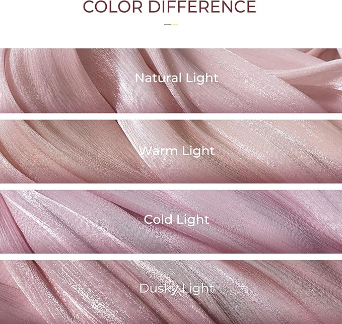 Leetaltree Dazzle Table Runner-Luxury Scarf Table Runner 120 Inch 10FT - Liquid Silk Shine, Elegant Gift Set with Card for Wedding, Christmas, Baby Shower,Holiday & Home Decor (Pink, Set of 3)